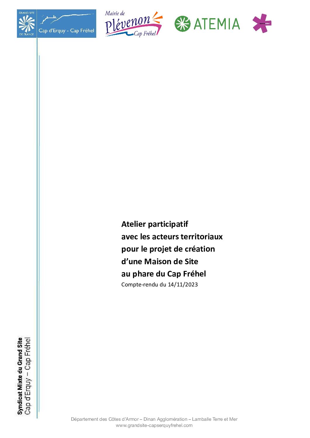 CR Atelier participatif acteurs territoriaux 14 novembre 2023