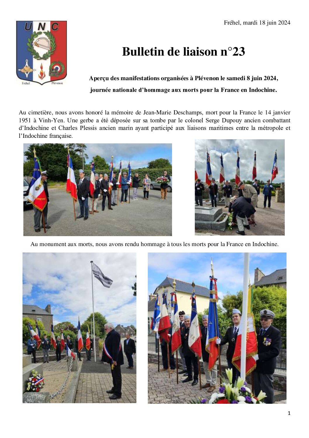 bulletin de liaison n°23