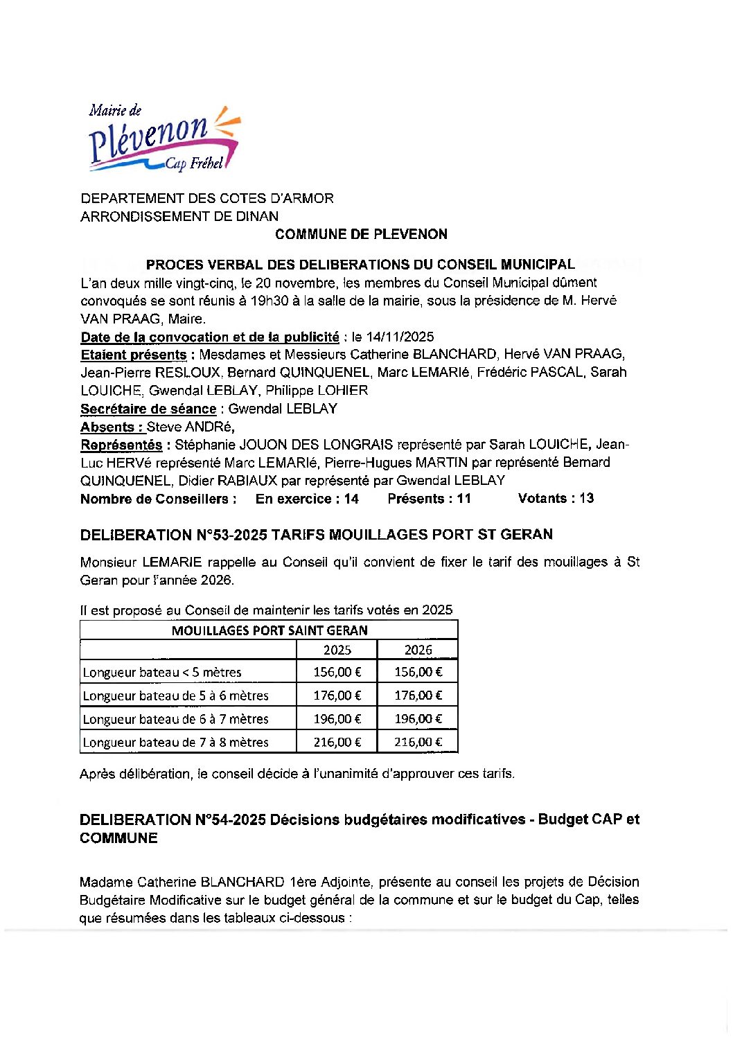 PV CONSEIL MINICIPAL DU 20112025
