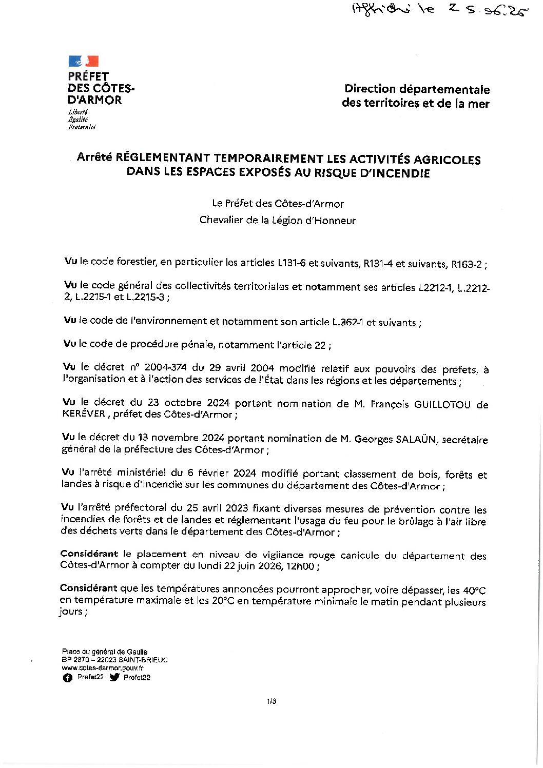 arrete activite agricole et incendie_260625_121228